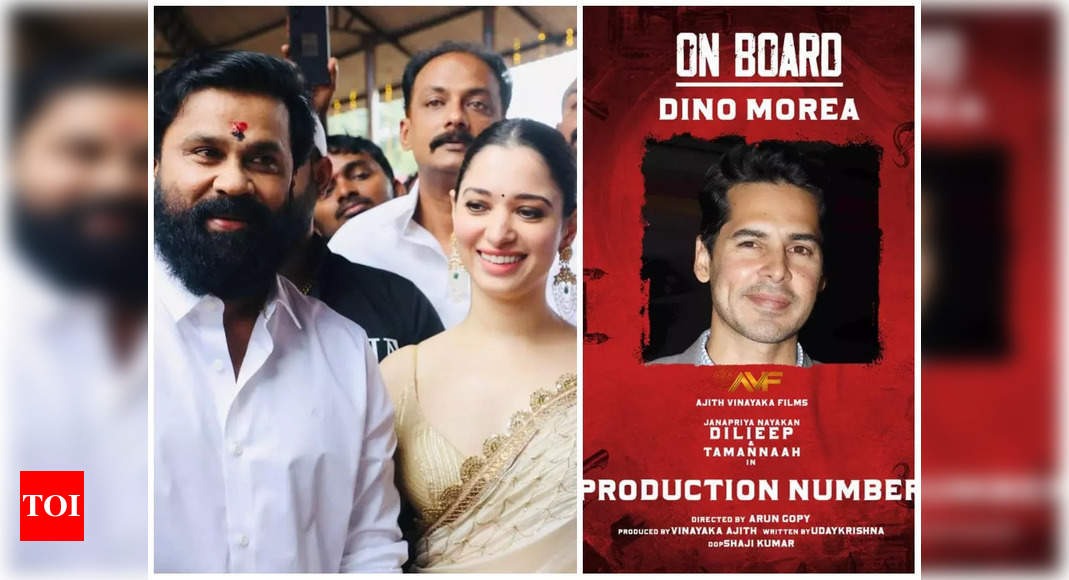 Bollywood actor Dino Morea roped in for Dileep – Arun Gopy’s next – Times of India