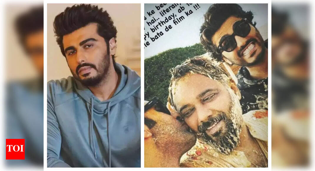 Arjun Kapoor shares a quirky birthday wish for Luv Ranjan; asks him to reveal the title of the Ranbir Kapoor and Shraddha Kapoor starrer – See photo – Times of India