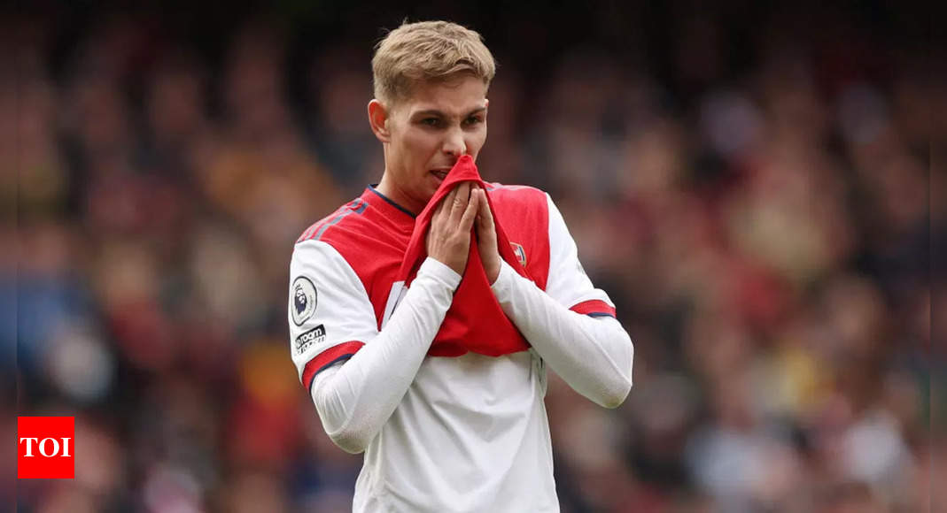 Arsenal’s Smith Rowe sidelined until December after groin surgery | Football News – Times of India