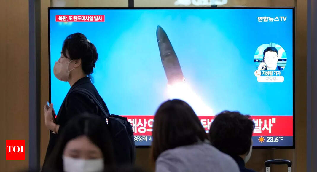 North: North Korea fires third ballistic missile in less than a week ...
