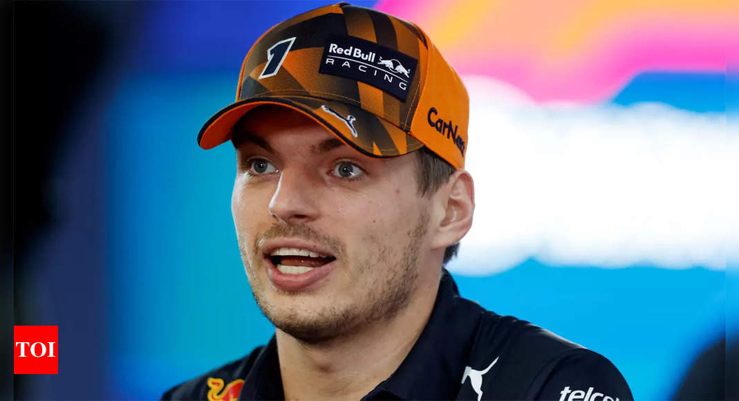 Max Verstappen rates himself ‘long shot’ to clinch title in Singapore | Racing News – Times of India