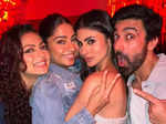 Mouni Roy stuns in a strapless white dress, celebrates her birthday with BFFs Sriti Jha, Shamita Shetty, Drashti Dhami & others