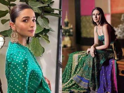 Divas stun in Navratri colour of the day