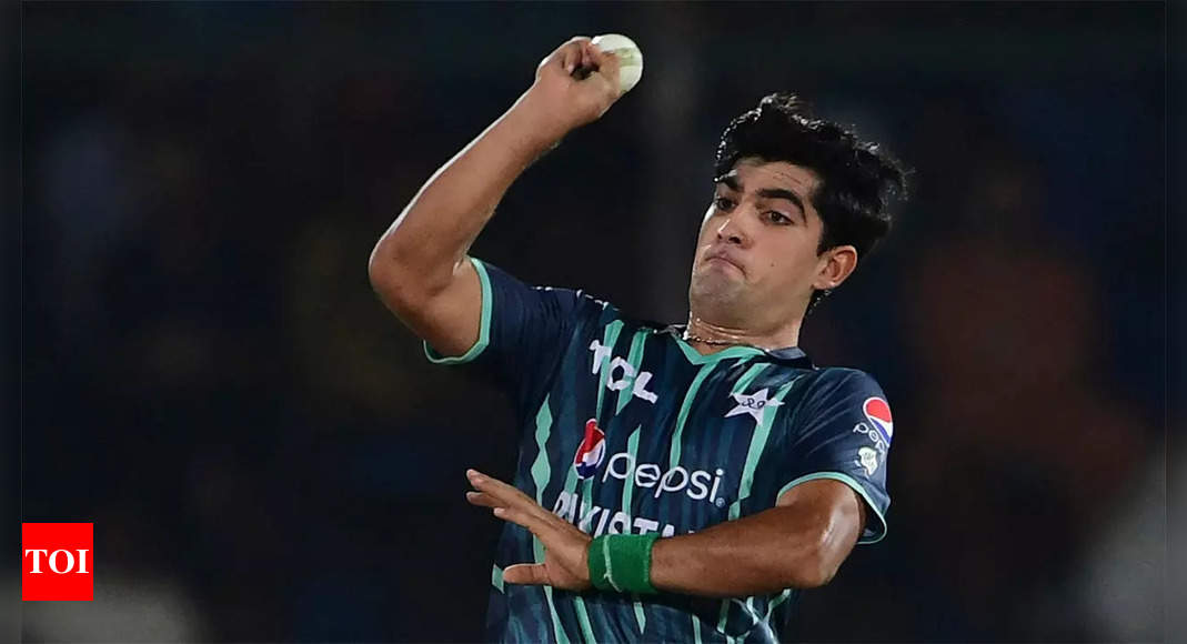 Pakistan fast bowler Naseem Shah tests positive for Covid-19 | Cricket News – Times of India