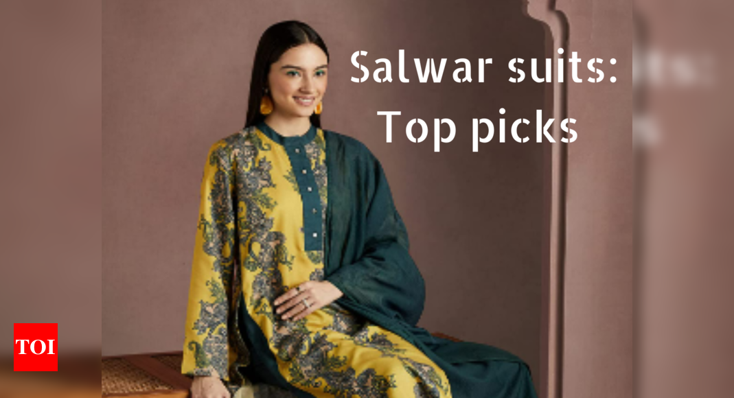 Salwar Suits for Women: From Colourful Embroidery To Floral Prints