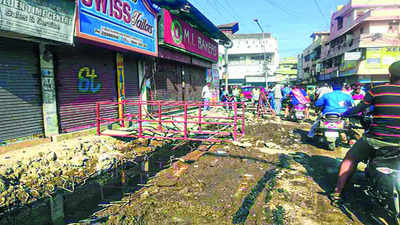 In Tambaram, drain work chugs at a snail's pace