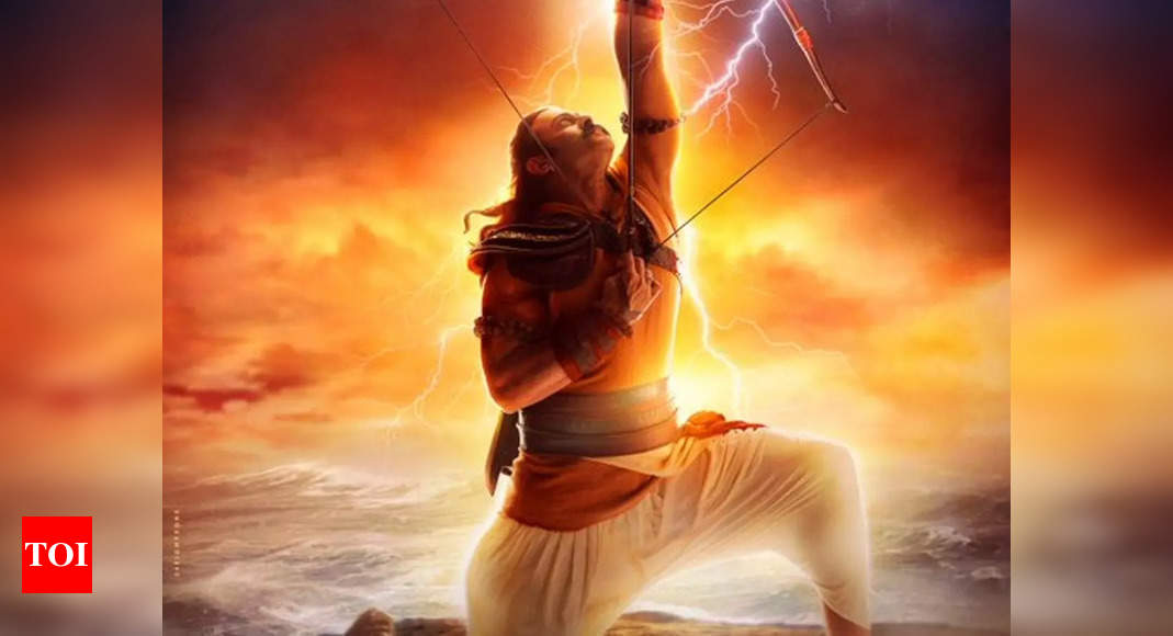 Adipurush first-look: Prabhas looks regal as Lord Ram; gets fans excited  for the teaser | Telugu Movie News - Times of India
