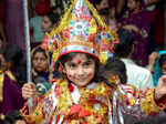 Amritsar: A young devotee visits to pay obeisance at the Bara Hanuman temple at ...