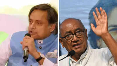 Congress president poll: Shashi Tharoor, Digvijaya Singh to file nominations