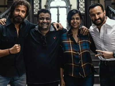 'Vikram Vedha' box office collection early estimates: Saif Ali Khan-Hrithik Roshan starrer has an average start on Day 1