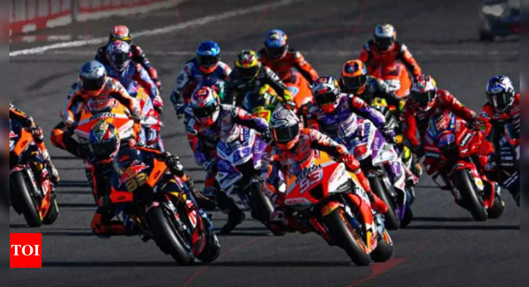 MotoGP announces it will race in India in 2023, provisional dates set at  September 22-24 | Racing News - Times of India