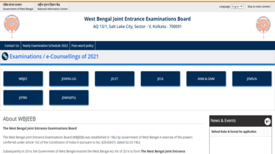 WBJEE 2022: Counselling Registrations Begin through JEE Scores, Last Date till Oct 11
