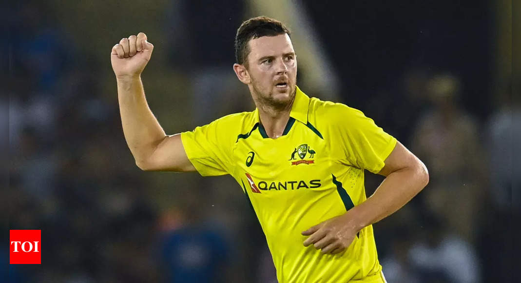 It’s a bit better for the bowlers: Hazlewood on Australian conditions for T20 World Cup | Cricket News – Times of India