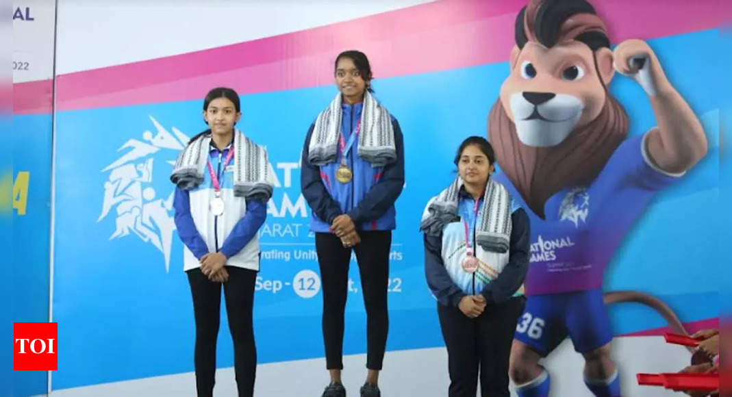 National Games: Gujarat’s Elavenil Valarivan shoots down gold even as 9 records fall in athletics | More sports News – Times of India
