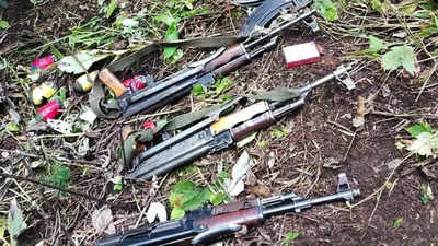 'AK-47 rifles, pistols, grenade': Huge cache of arms and ammunition recovered in J&K's Gurez