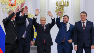 Russia annexes 4 Ukrainian regions