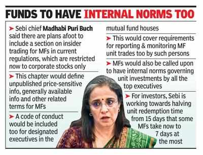 Insider trading rules to cover MF units too