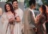 What Richa & Ali wore on Mehendi & Sangeet