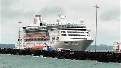 First cruiseliner after pandemic docks in Goa