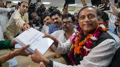 Shashi Tharoor's erroneous map draws BJP attack, Congress distances itself