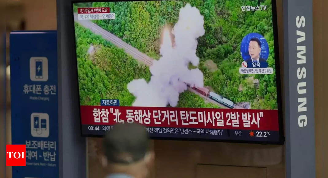North Korea launches fourth round of missile tests in a week