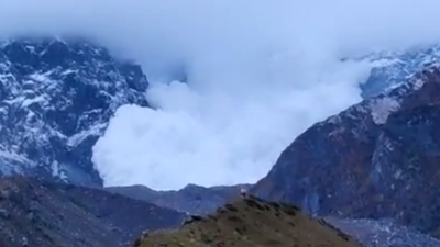 Uttarakhand: Avalanche near Kedarnath, no impact on Char Dham yatra
