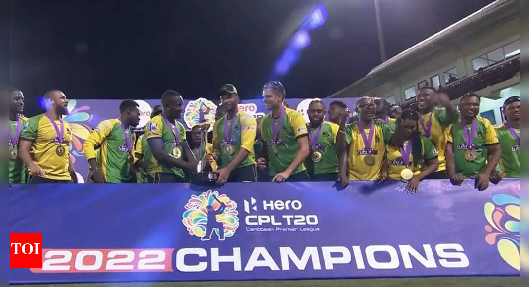 Jamaica Tallawahs romp to CPL title | Cricket News – Times of India