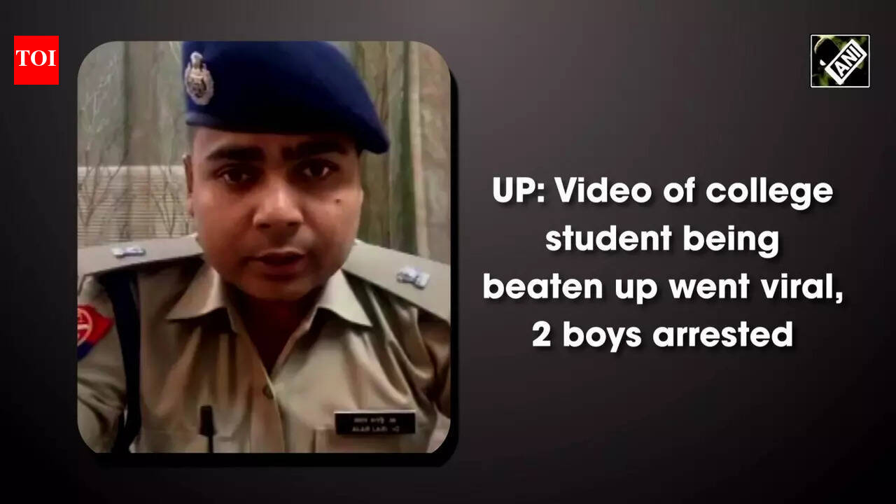 UP: Video of college student being beaten up went viral, 2 boys ...