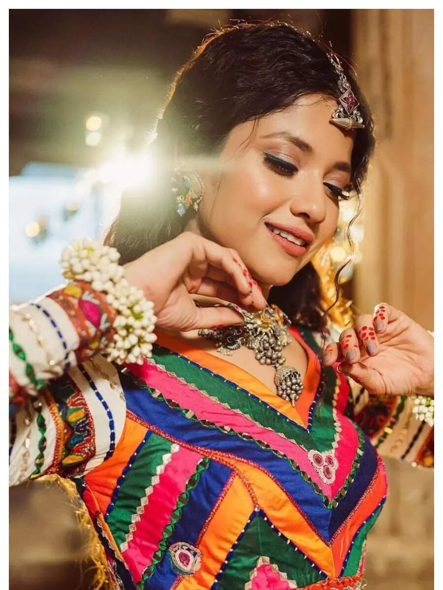 Gujarati actresses in their Navratri look Times of India