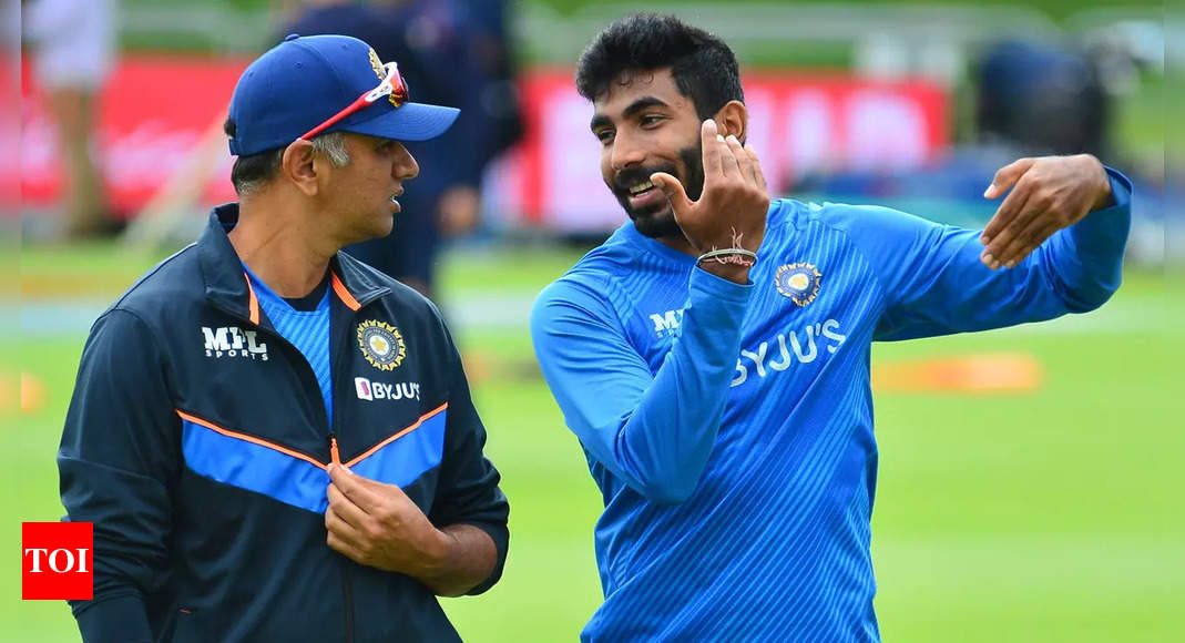 Won’t go deep into medical reports, will wait for official confirmation: Rahul Dravid on Jasprit Bumrah | Cricket News – Times of India