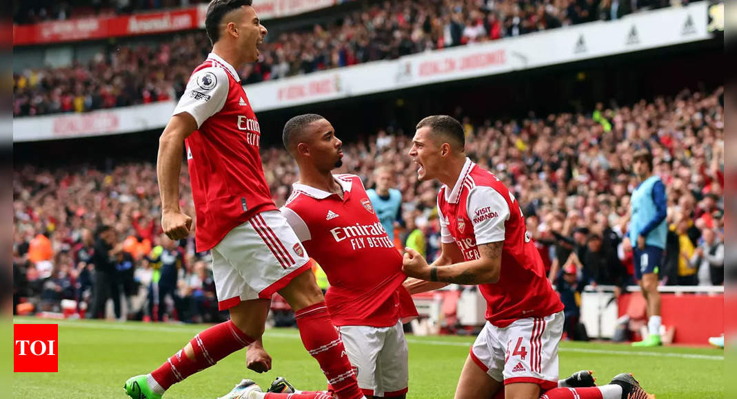EPL: Arsenal stay top with derby win as Tottenham self-destruct | Football News – Times of India