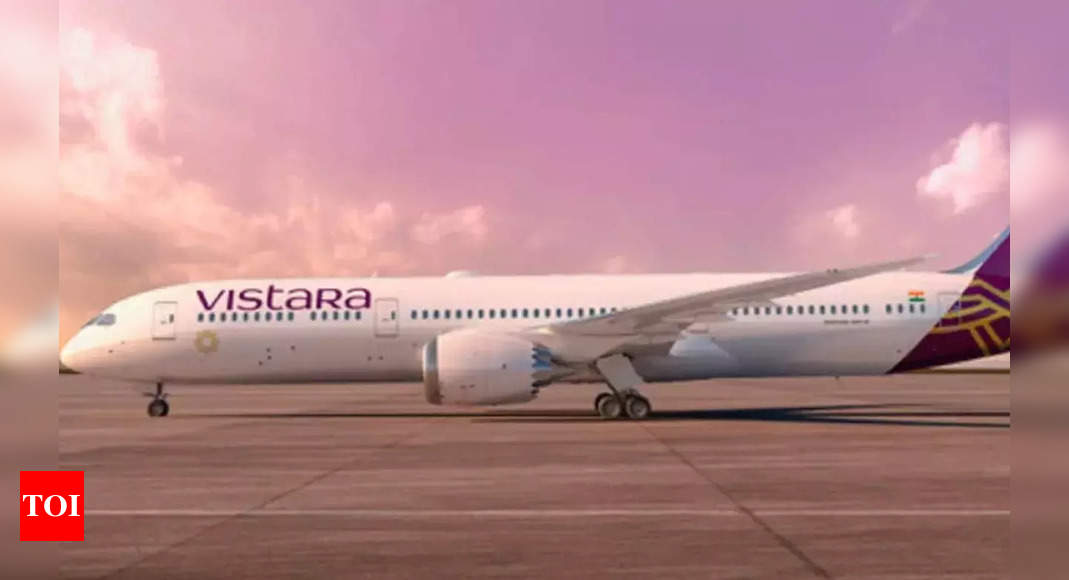 First for Indian carriers: Vistara starts live TV on board its wide body fleet from October 1 – Times of India