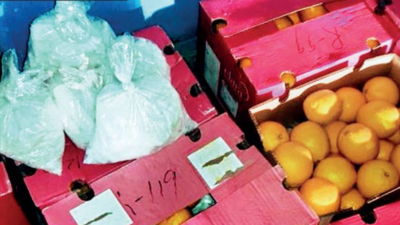 207kg drugs worth Rs 1,476 crore hidden in cartons of oranges seized from Navi Mumbai's Vashi