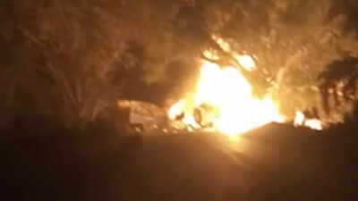 Lucknow: 1 dead, 5 injured as oil tanker collides with tractor in Sitapur