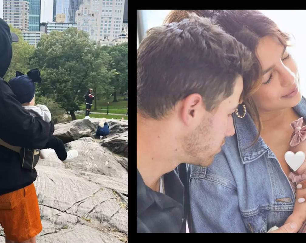 
Nick Jonas steps out with his little munchkin Malti Marie Chopra Jonas for 'Daddy daughter adventures in NYC'

