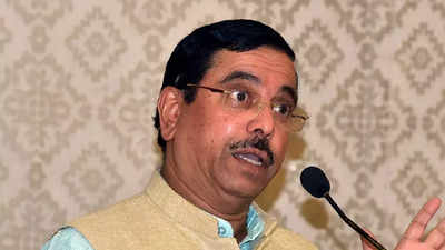 Prahlad Joshi mocks Congress for seeking a ban on RSS