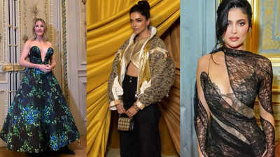 Photos: Deepika Padukone heads for New York in style