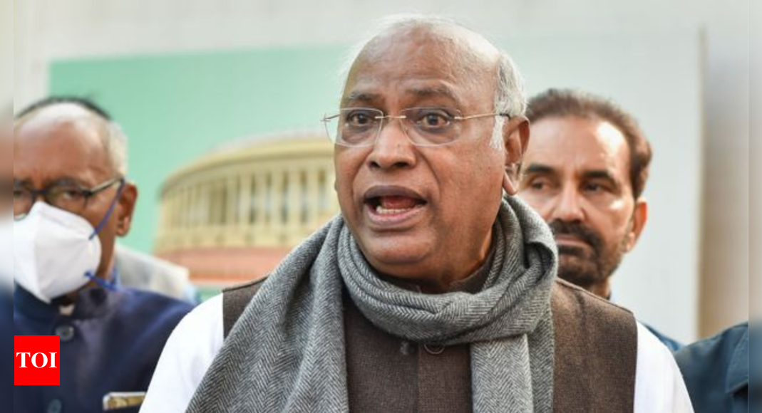 Mallikarjun Kharge ‘officially starts’ campaigning for top post in Congress | India News – Times of India