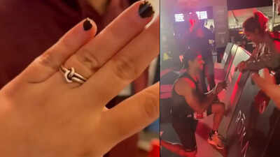 Aamir Khan's daughter Ira Khan shows off her engagement ring