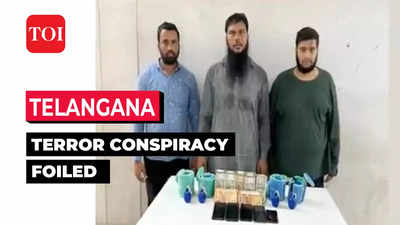 Telangana: Police foil terror attack, three arrested