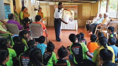 Goa: A traffic cop on a mission to educate special needs children on road safety