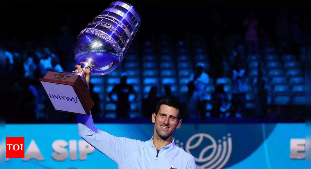 Novak Djokovic cruises past Marin Cilic to win title in Tel Aviv | Tennis News – Times of India