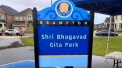 India condemns 'hate crime' at Bhagavad Gita Park in Canada, seeks probe
