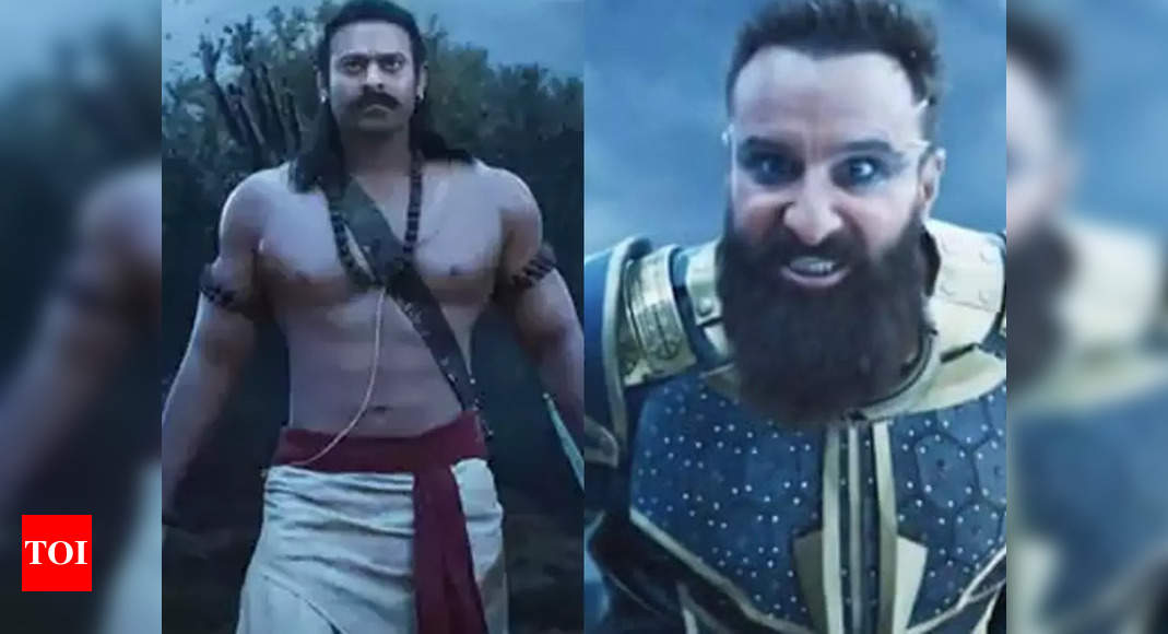 Netizens troll Prabhas and Saif Ali Khan starrer 'Adipurush' teaser for ...