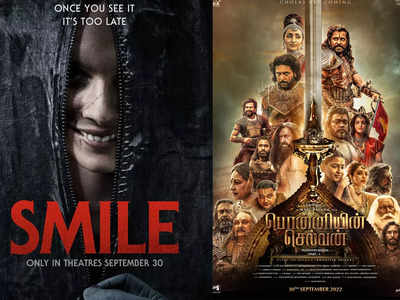 Horror flick 'Smile' debuts at No. 1 with $22 million opening; 'Ponniyin Selvan: I' makes $ 4.1 million splash at US box office