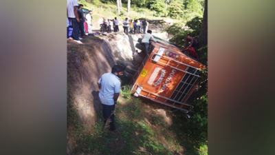 Jammu and Kashmir: One killed, 67 injured after overloaded bus overturns in Udhampur