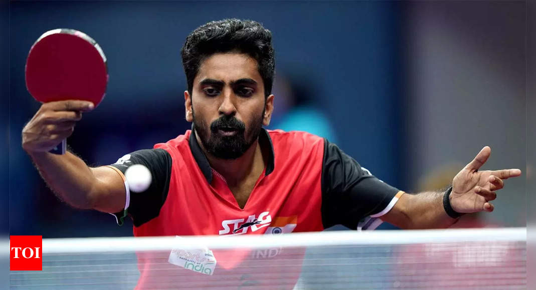 World Table Tennis Championship: Indian men beat Kazakhstan, women get better of Egypt to reach last 16 | More sports News – Times of India