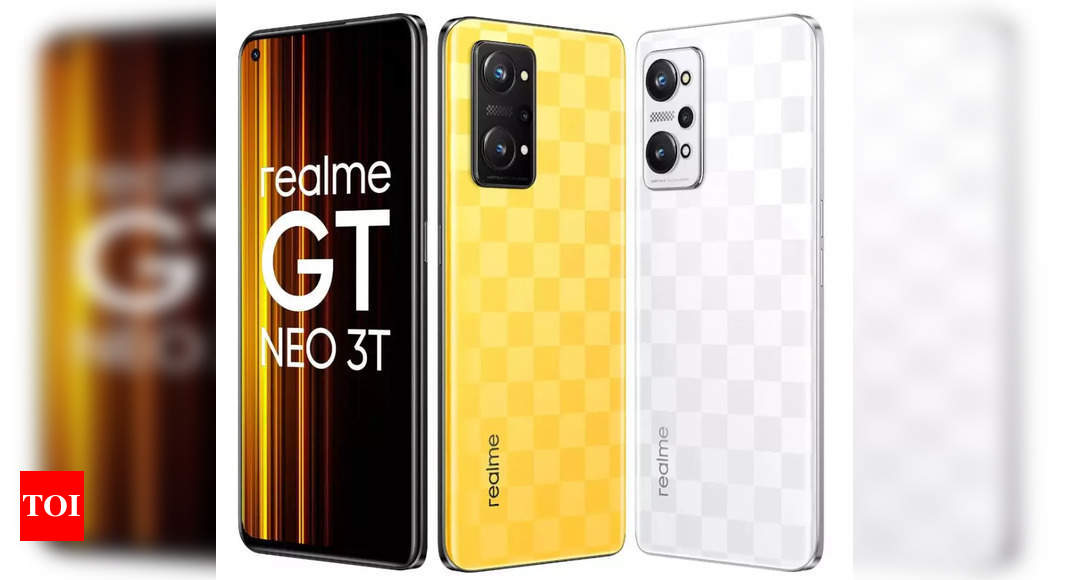 Realme GT Neo 3T special edition smartphone to launch in India on October 14 – Times of India