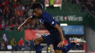 Boost for France as Kingsley Coman returns to Bayern training