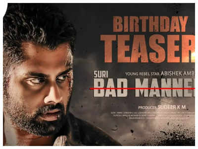 Makers of 'Bad Manners' release the film's teaser on Abhishek Ambareesh's birthday
